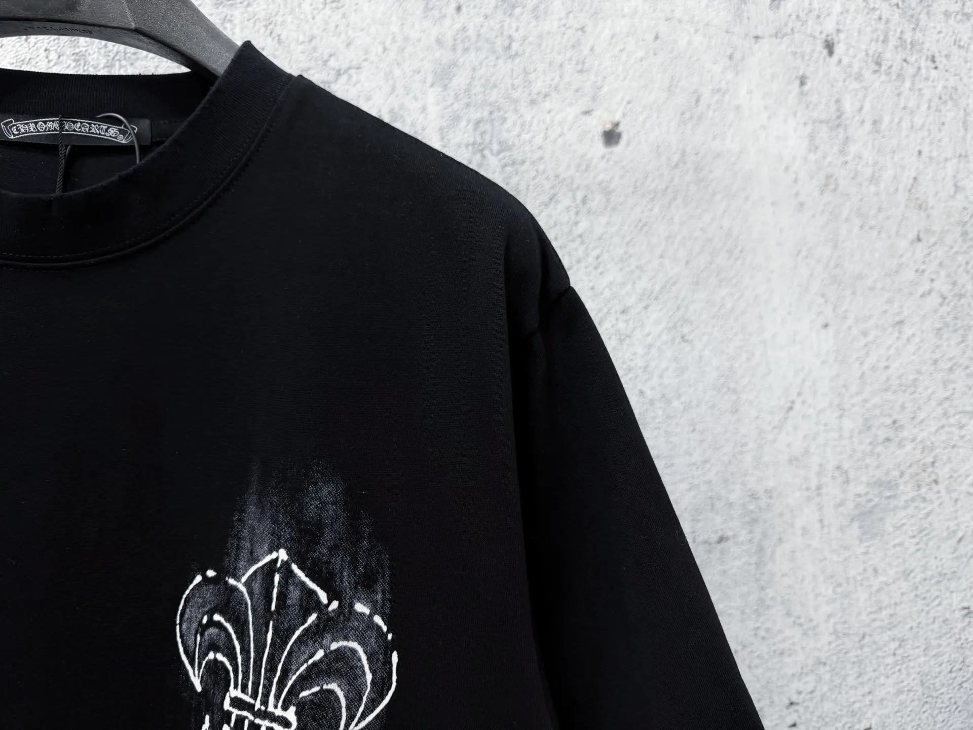 【Chrome Hearts】 26ss Same Style T Versatile : Black White Size：S-XL